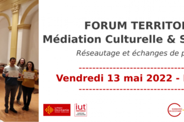 Forum Territorial Médiation Culturelle & Scientifique